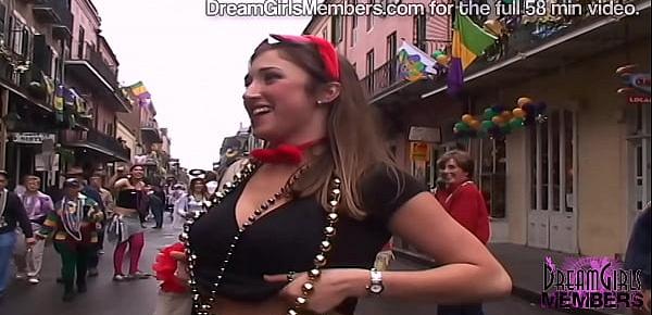  The Freaks And Tits Come Out On Fat Tuesday
